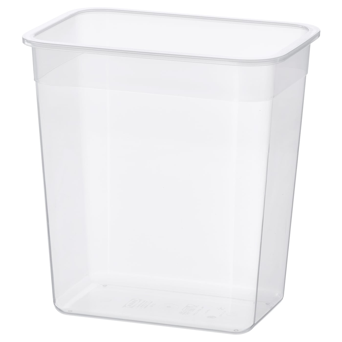 IKEA 365+ Food container, large rectangular/plastic, 5 qt - IKEA