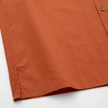 MEN OPEN COLLAR SHORT-SLEEVE SHIRT