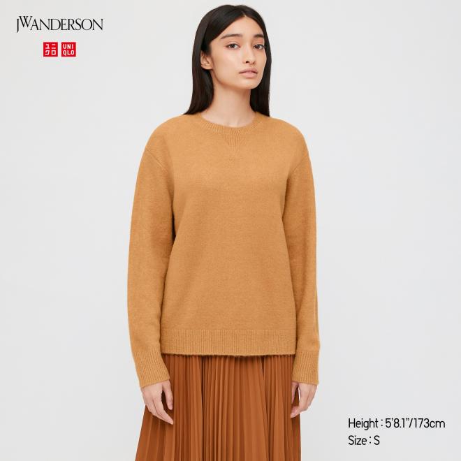 JW Andrrson for buy Uniqlo Souffle Yarn Crew Neck Sweater