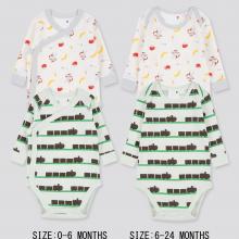 NEWBORN PICTURE BOOK LONG-SLEEVE BODYSUIT (SET OF 2)