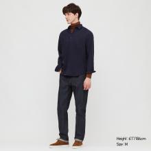 MEN FLANNEL PULLOVER LONG-SLEEVE SHIRT