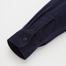 MEN FLANNEL PULLOVER LONG-SLEEVE SHIRT