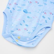 NEWBORN JOY OF PRINT COTTON MESH SLEEVELESS INNER BODYSUIT (SET OF 2)