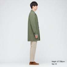 MEN POCKETABLE HALF COAT