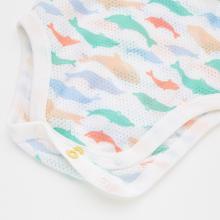 NEWBORN JOY OF PRINT COTTON MESH SLEEVELESS INNER BODYSUIT (SET OF 2)