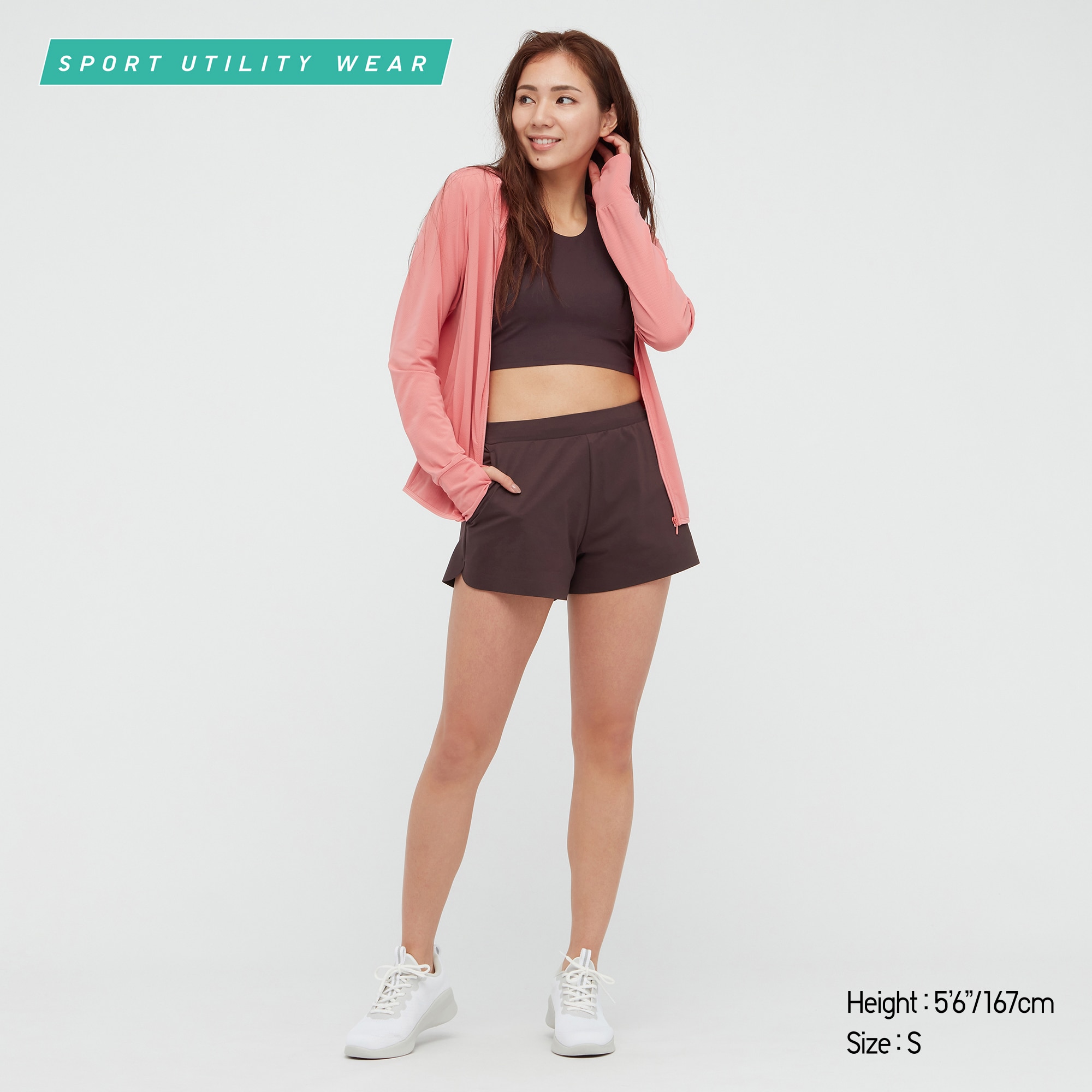 Uniqlo ultra stretch active shorts discount