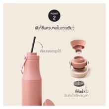 VACUUM FLASK LOCKNLOCK METRO TUMBLER 710ML PINK