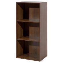 CABINET WITH 3-OPEN COMPARTMENT FURDINI FLEET WALNUT