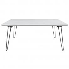 FOLDING TABLE FASTTECT MARBLE 80CM MARBLEPAPER WHITE