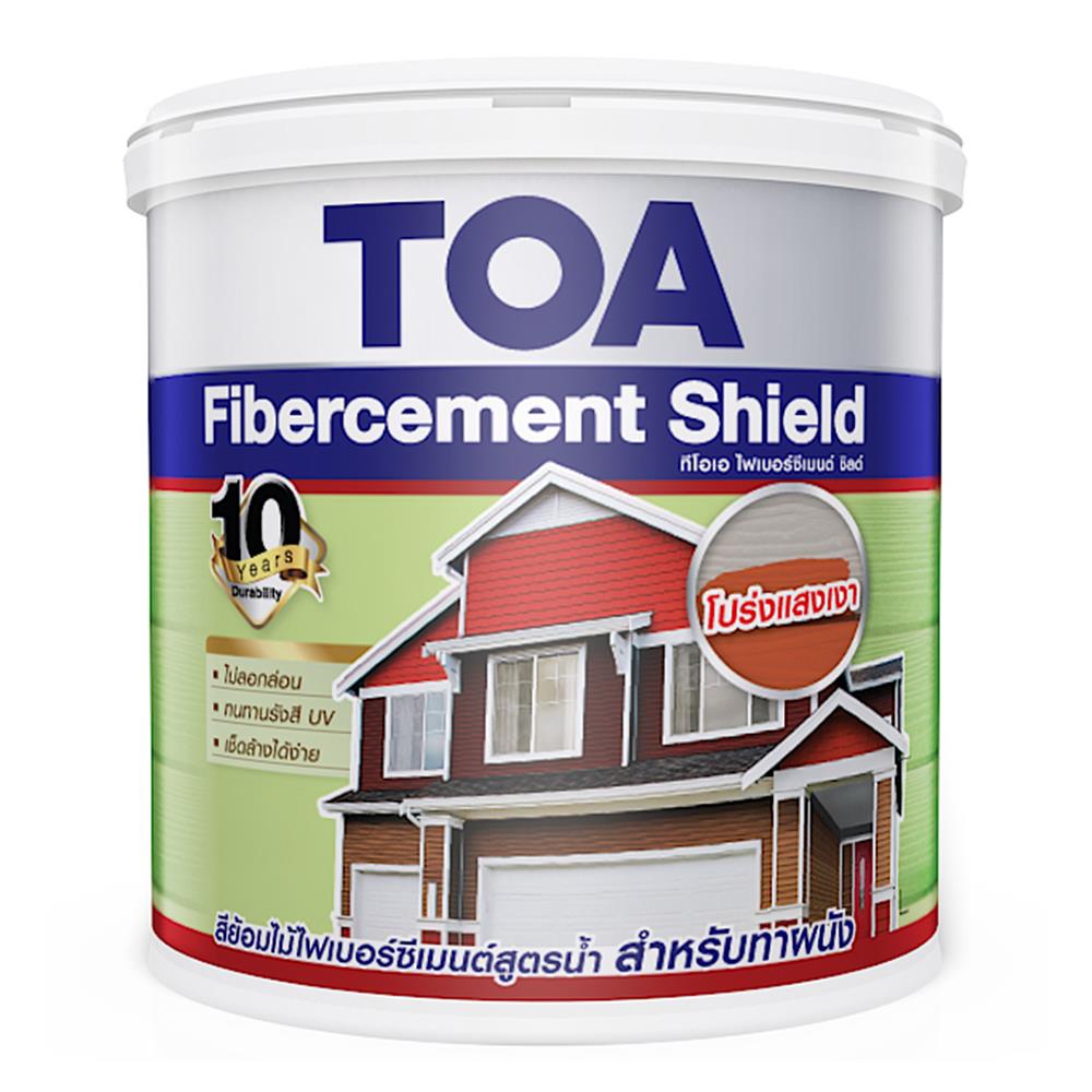 FIBERCEMENT SHIELD TOA WALNUT GLOSS 1GAL