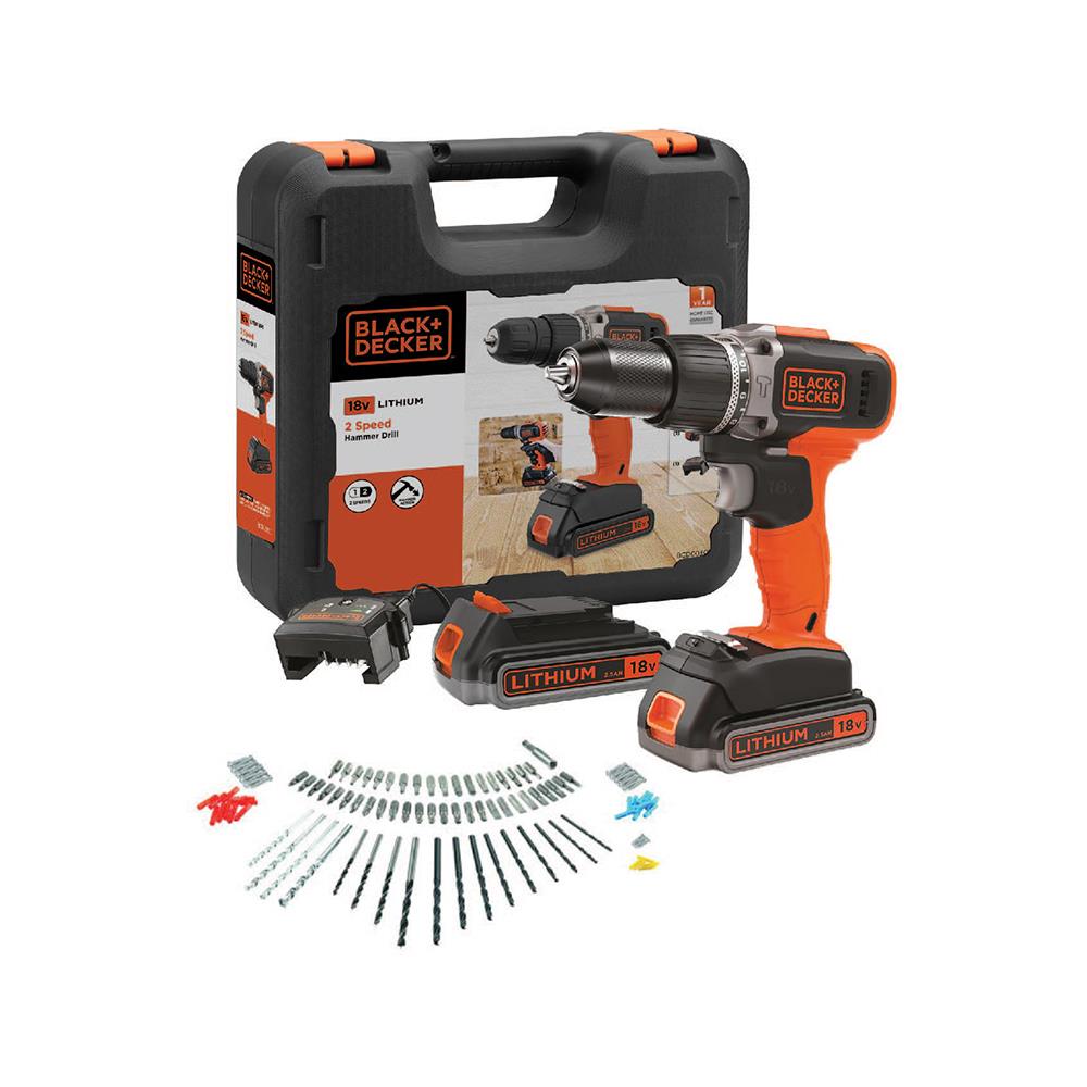 CORDLESS DRILL BLACK&DECKER BCD704K-B1 18V