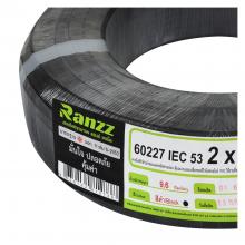 ELECTRIC WIRE VCT 60227 IEC53 RANZZ 2X1.5SQ.MM 100M BLACK