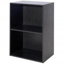 CABINET WITH 2-OPEN COMPARTMENT FURDINI FLEET BLACK