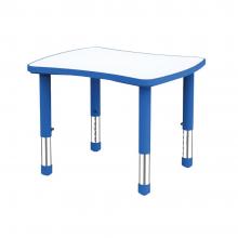 KIDS TABLE CTREND ADJUST BLUE/WHITE