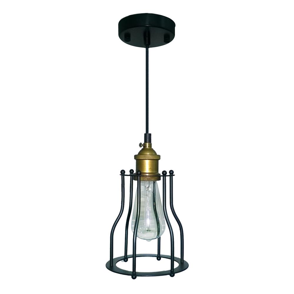 CHANDELIER MD CH-943/1 EVL MT BK 1L