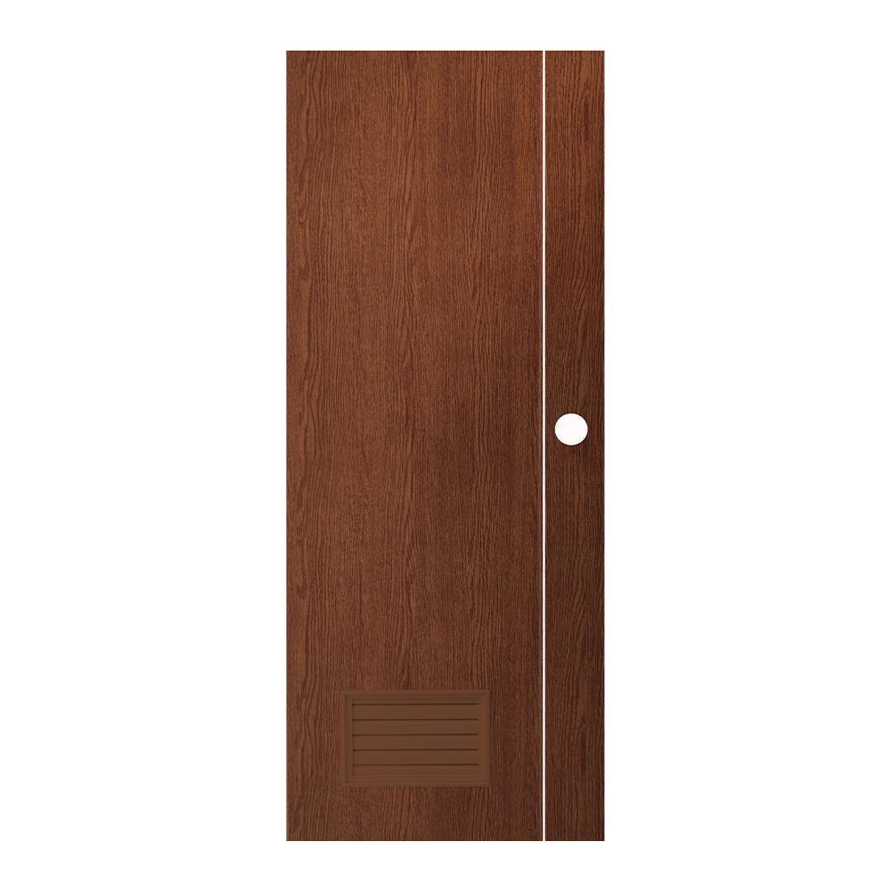 PVC BATHROOM DOOR AZLE P3 70X200CM TEAK