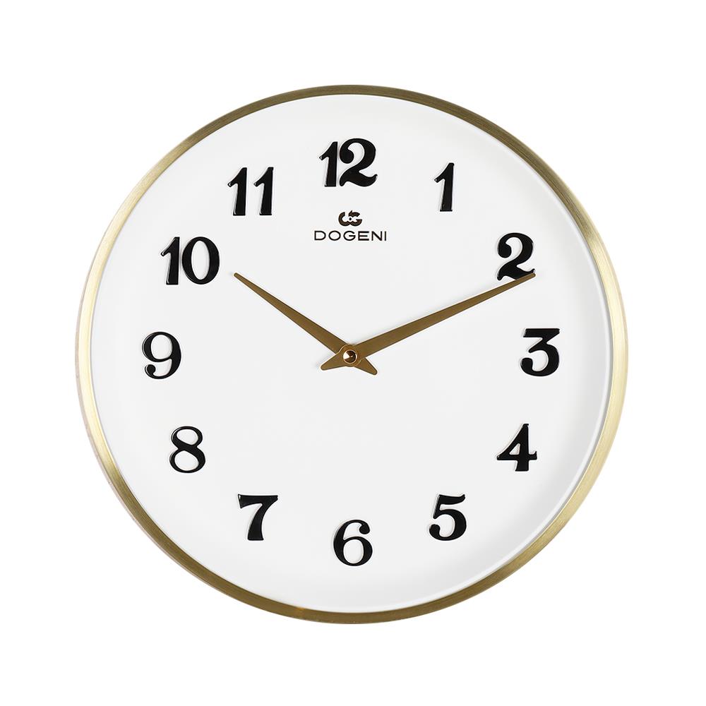 WALL CLOCK ALUMINIUM  12  Ã Â¸Â™Ã Â¸Â´Ã Â¹Â‰Ã Â¸Â§ GOLD DODENI