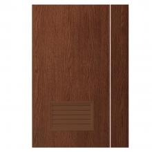 PVC BATHROOM DOOR AZLE P3 70X200CM TEAK