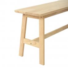 BENCH FURDINI CONIC YTX-286 NATURAL WOOD
