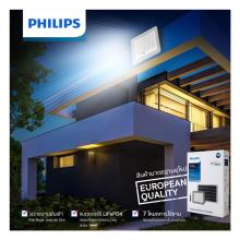 SOLAR FLOODLIGHT PHILIPS BVC080 LED15/765 10W DAYLIGHT GREY