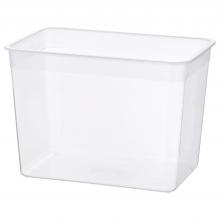 IKEA 365+ Food container with lid, rectangular/plastic, 10.6 l - IKEA
