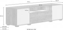 Places Of Style TV-Board Ã‚Â»StelaÃ‚Â«, Mit Push-to-open Und Soft-Close-Funktion Online Kaufen