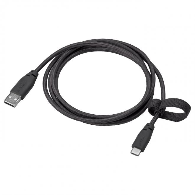 LILLHULT USB-A to USB-C - dark grey 1.5 m