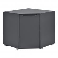En.casa Eckschrank Ã‚Â»HÃƒÂ¤lleforsÃ‚Â« Eckkommode BÃƒÂ¼roschrank 76,5 X 78 X 78 Cm Dunkelgrau Online Kaufen