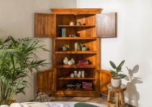 Massivmoebel24 Eckschrank Ã‚Â»OXFORDÃ‚Â« Online Kaufen